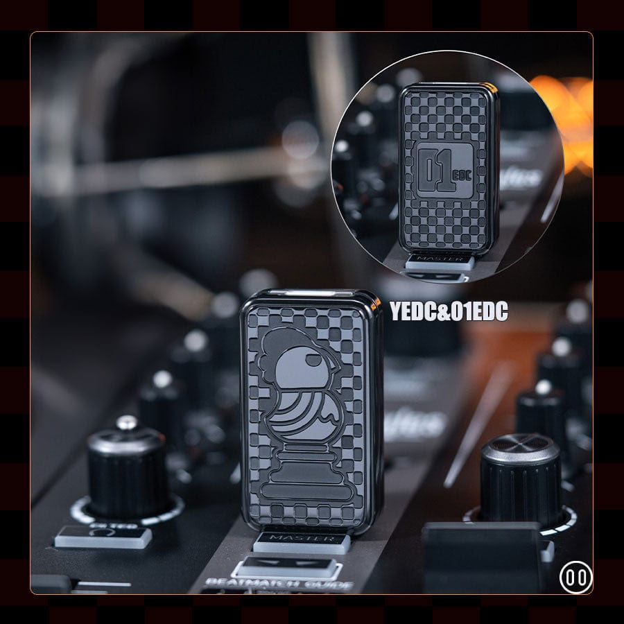 EDC Slider – YEDC x 01EDC Mechanical Pig | Zirconium Stainless Steel Luminous Coating