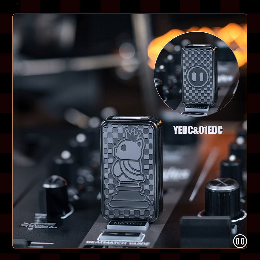 EDC Slider – YEDC x 01EDC Mechanical Pig | Zirconium Stainless Steel Luminous Coating