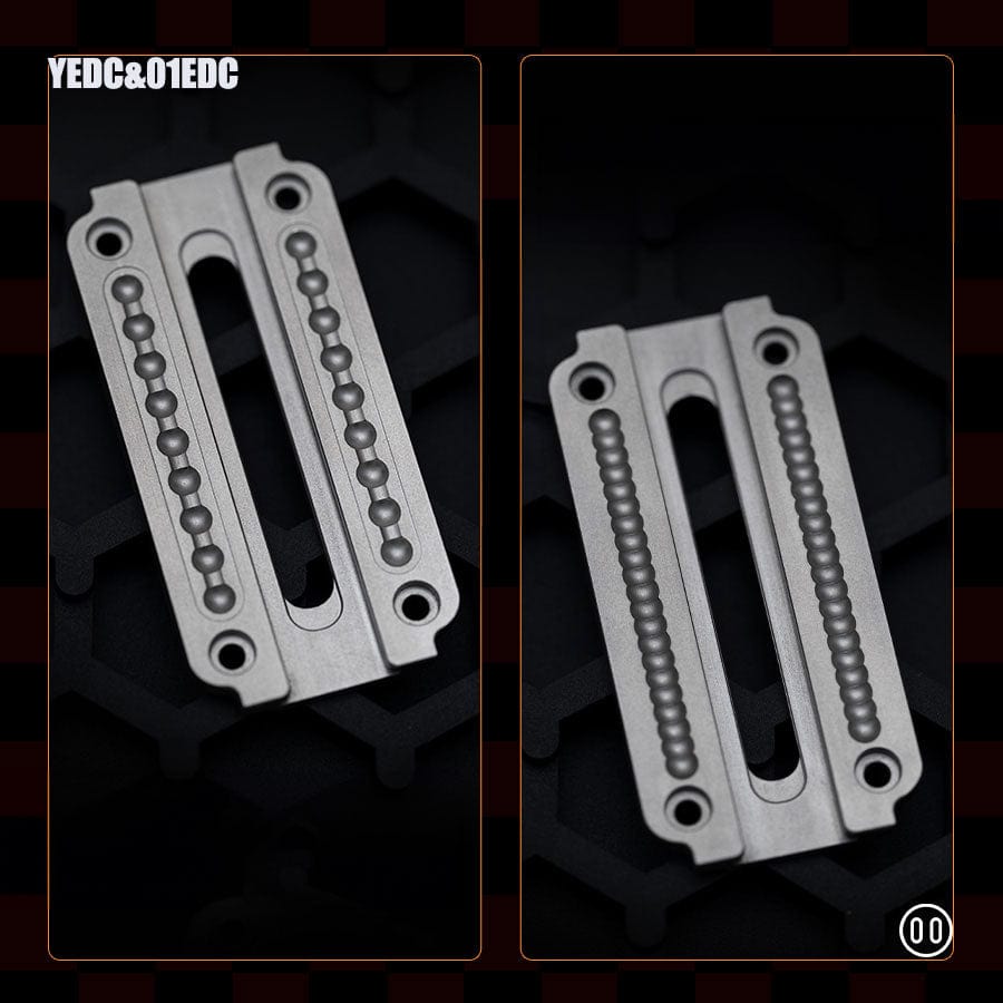 EDC Slider – YEDC x 01EDC Mechanical Pig | Zirconium Stainless Steel Luminous Coating