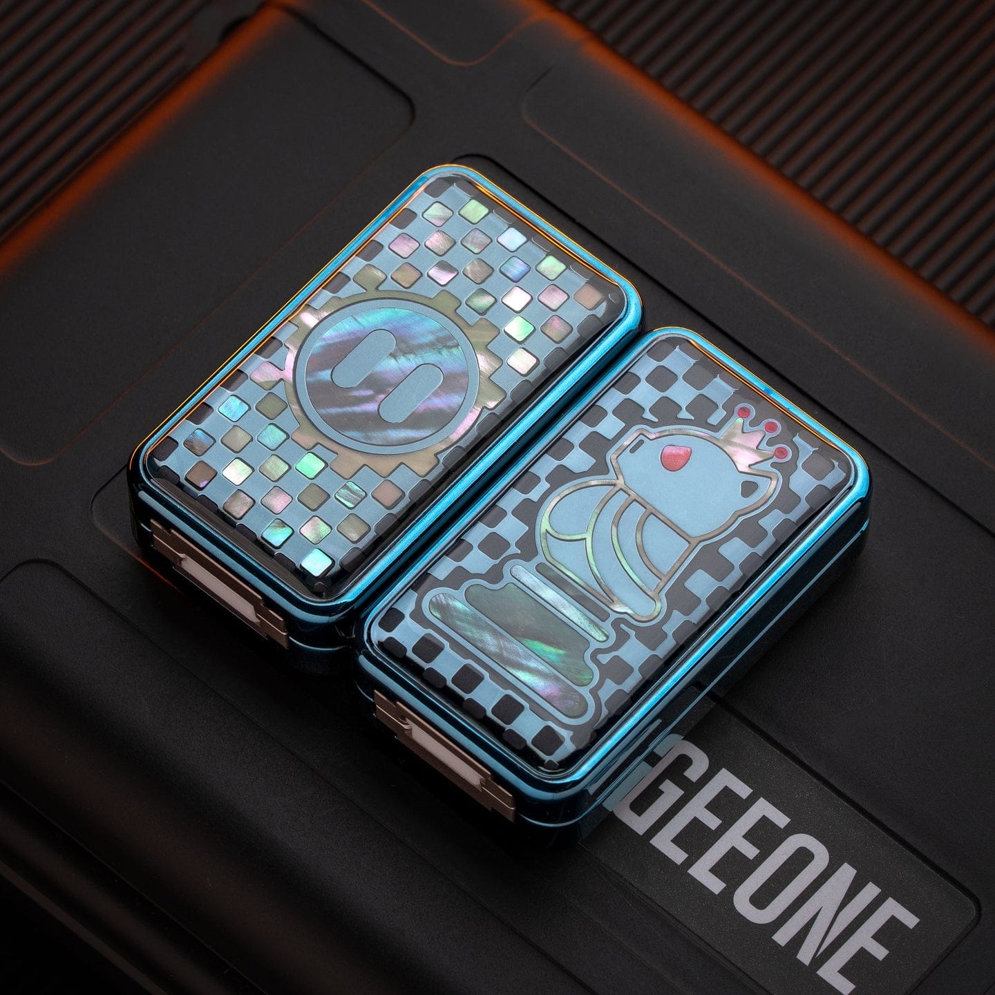EDC Slider – YEDC x 01EDC Mechanical Pig | Zirconium Stainless Steel Luminous Coating