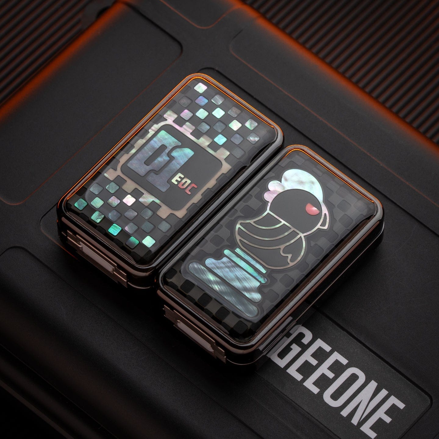 EDC Slider – YEDC x 01EDC Mechanical Pig | Zirconium Stainless Steel Luminous Coating