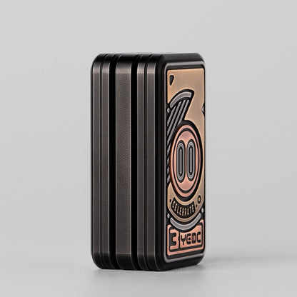 EDC Slider – YEDC Pig Nose 3 Stack Slider | Stainless Steel Gold 3rd Anniversary Edition