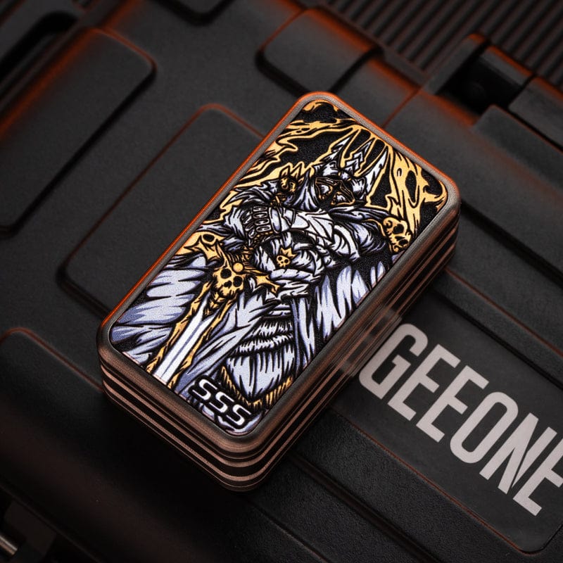 EDC Slider – YEDC Pig Nose 3 Stack Slider | Stainless Steel Gold 3rd Anniversary Edition