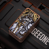 Golden pig nose slider + Demon plate