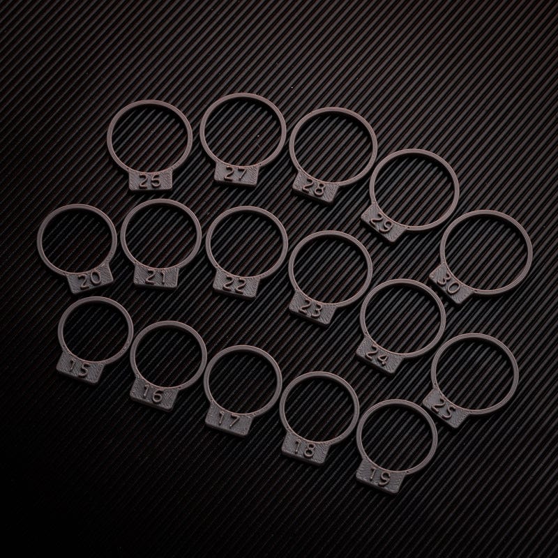 Paracord Bead – YEDC Pig Ring | Mokuti Damasteel Zirconium EDC Fidget Ring
