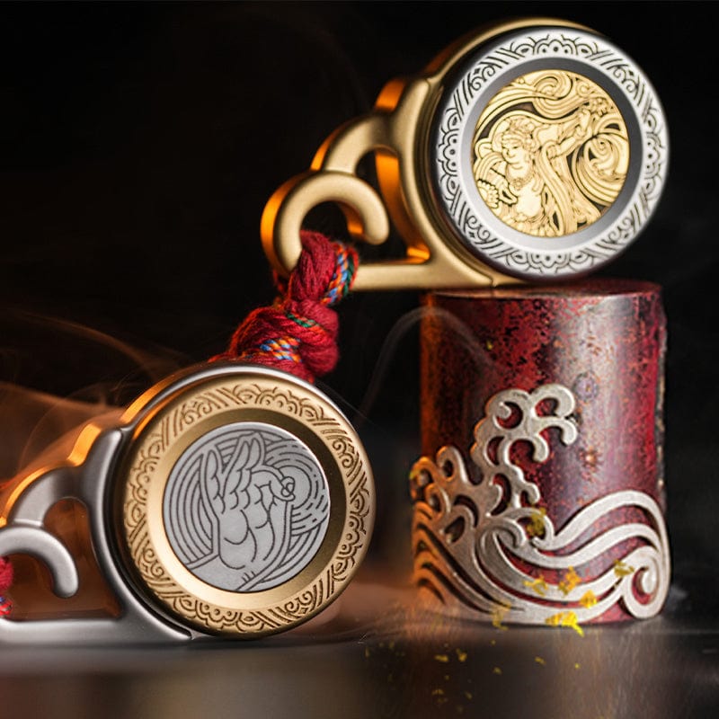 Push Slider – YEDC PanYun | Mokuti Mokume Zircuti Zirconium Brass Stainless Steel EDC