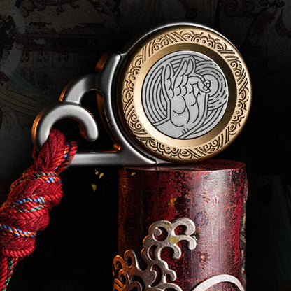 Push Slider – YEDC PanYun | Mokuti Mokume Zircuti Zirconium Brass Stainless Steel EDC