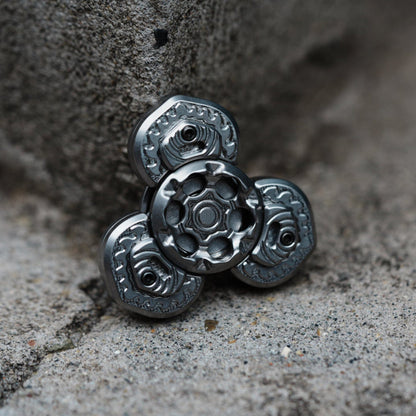 Push Slider – Yolo Studio MONIBAO | Stainless Steel Titanium Zirconium PEI Fidget Slider EDC