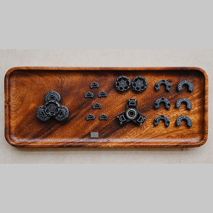 Push Slider – Yolo Studio MONIBAO | Stainless Steel Titanium Zirconium PEI Fidget Slider EDC