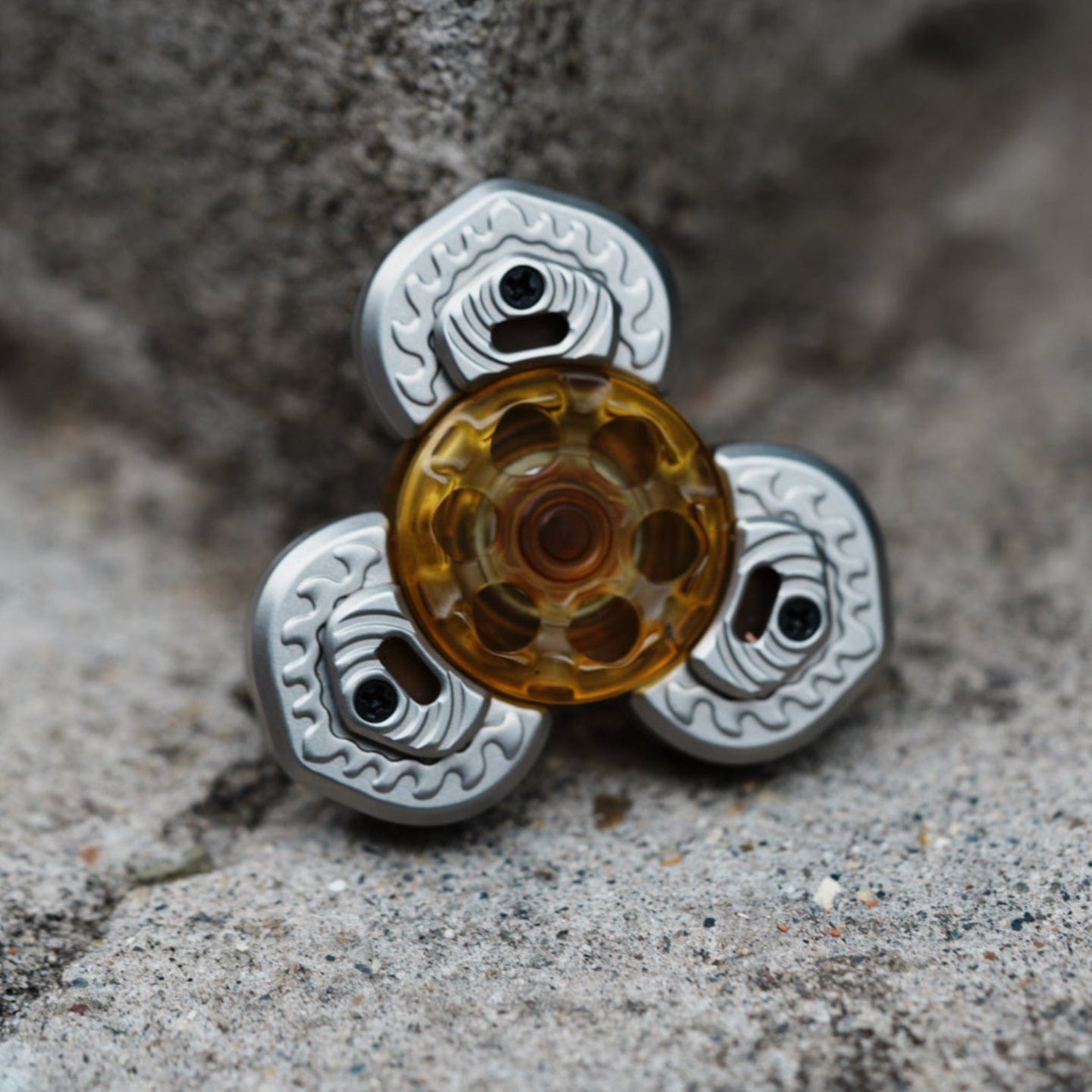 Push Slider – Yolo Studio MONIBAO | Stainless Steel Titanium Zirconium PEI Fidget Slider EDC