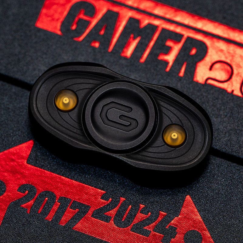 EDC Spinner – YOLO Studio Gamer 2.0 | Stainless Steel Titanium Zirconium