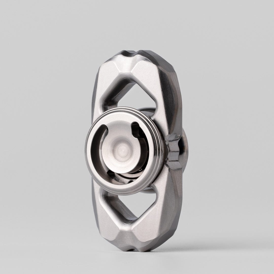 Precision Spinner – YOLO Studio Mini G | Stainless Steel Titanium Zirconium EDC Fidget Gyro