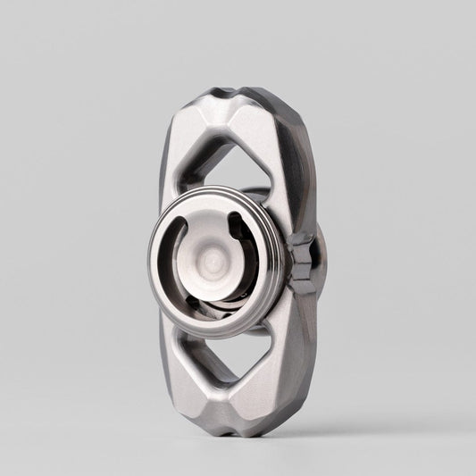 Precision Spinner – YOLO Studio Mini G | Stainless Steel Titanium Zirconium EDC Fidget Gyro