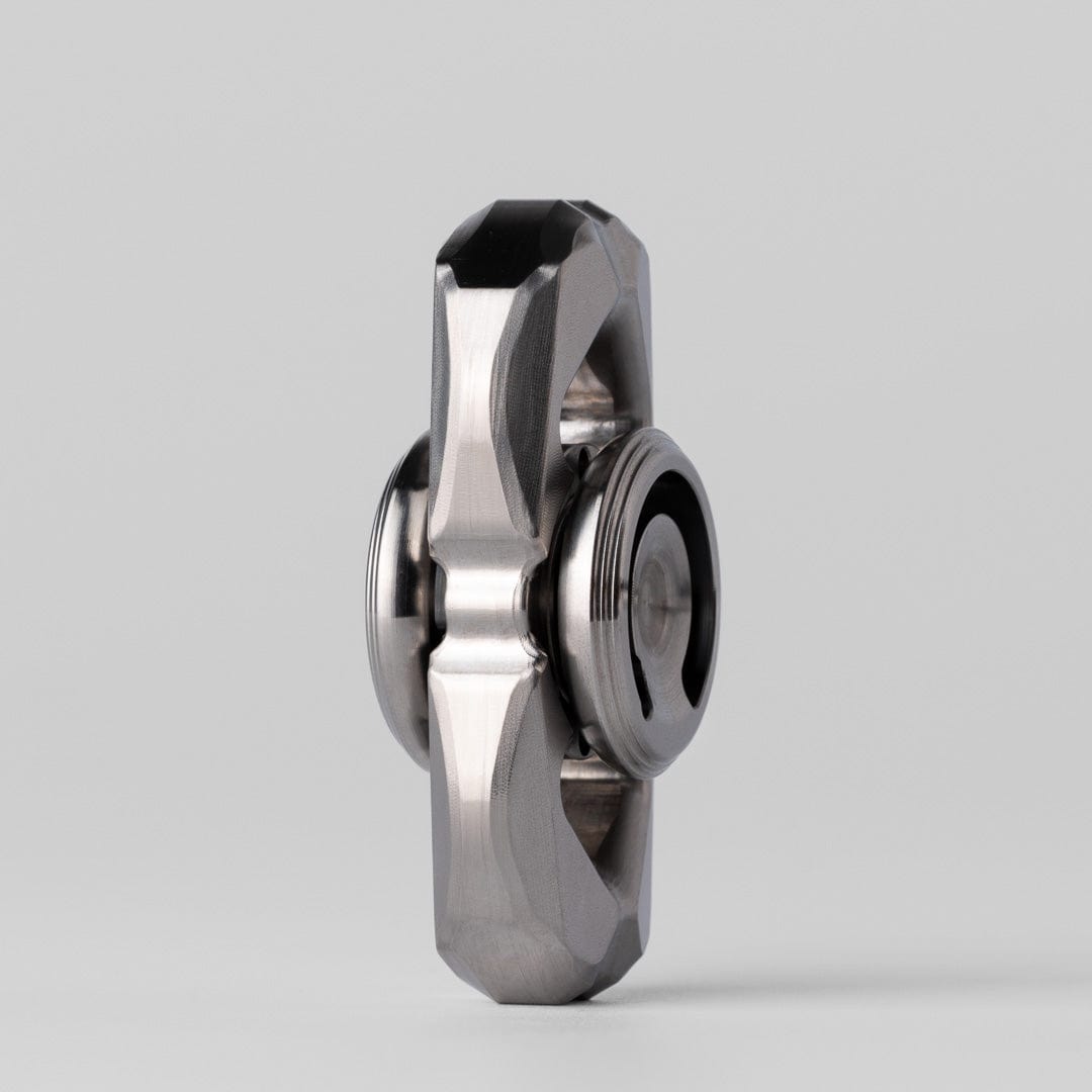 Precision Spinner – YOLO Studio Mini G | Stainless Steel Titanium Zirconium EDC Fidget Gyro