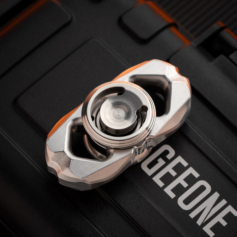 Precision Spinner – YOLO Studio Mini G | Stainless Steel Titanium Zirconium EDC Fidget Gyro