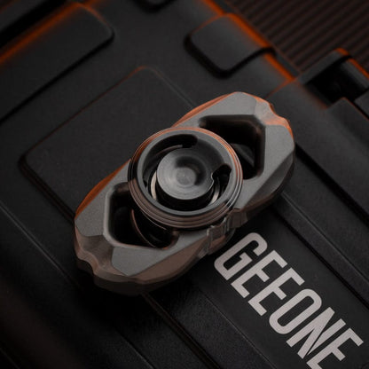 Precision Spinner – YOLO Studio Mini G | Stainless Steel Titanium Zirconium EDC Fidget Gyro