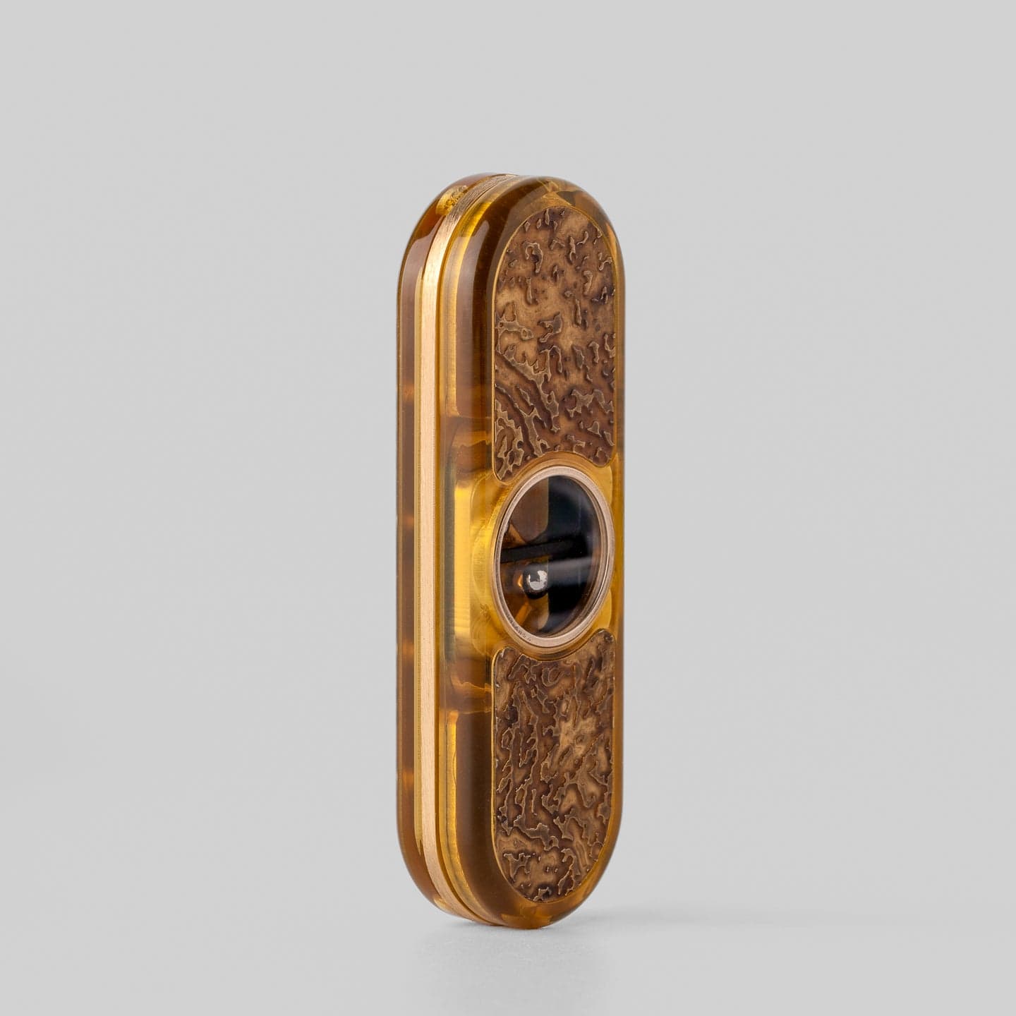 Tactile Coin – ZacLab Economy Class | PEI Brass Stainless Steel Haptic EDC Fidget Coin