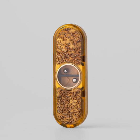 Tactile Coin – ZacLab Economy Class | PEI Brass Stainless Steel Haptic EDC Fidget Coin