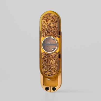 Tactile Coin – ZacLab Economy Class | PEI Brass Stainless Steel Haptic EDC Fidget Coin