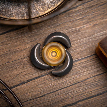 Fidget Slider – ZACLAB Rotten Banana | Stainless Steel Ultem PEI Push Slider EDC