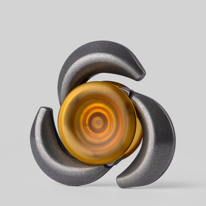 Fidget Slider – ZACLAB Rotten Banana | Stainless Steel Ultem PEI Push Slider EDC