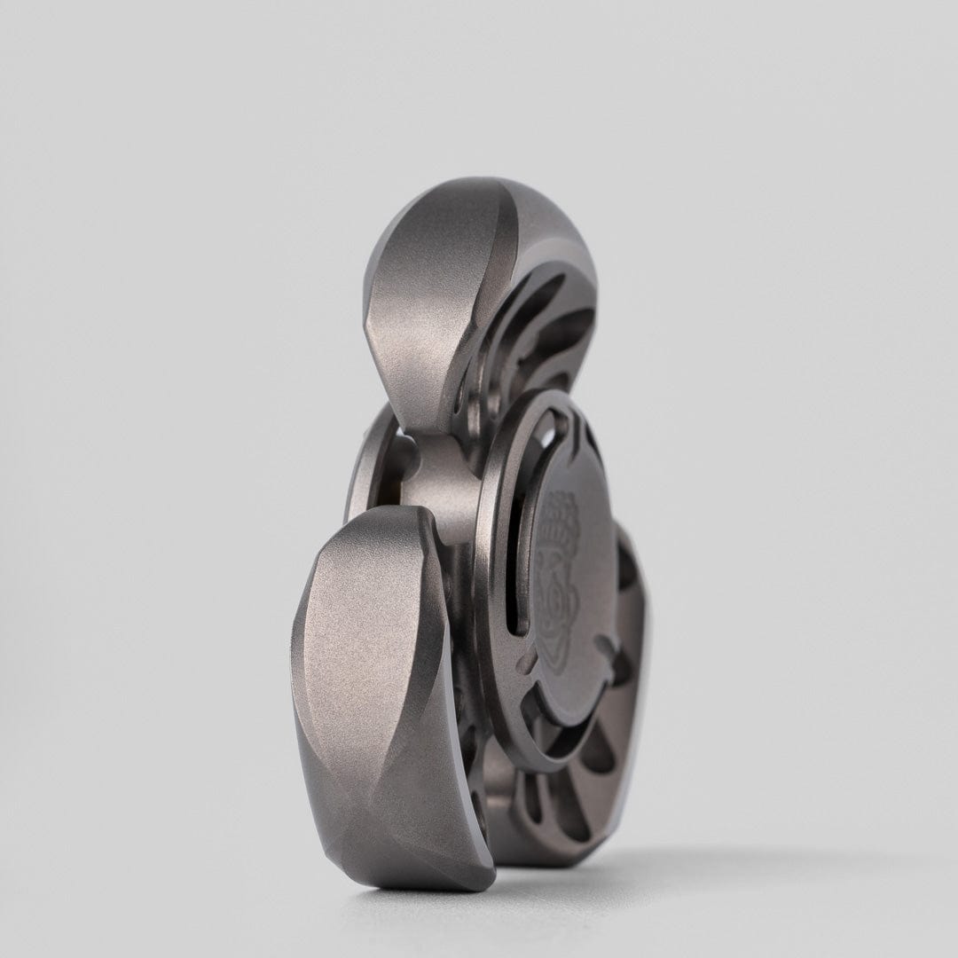 Fidget Spinner EDC – ZacLab Turbo | Titanium Zirconium Stainless Steel Spin Top