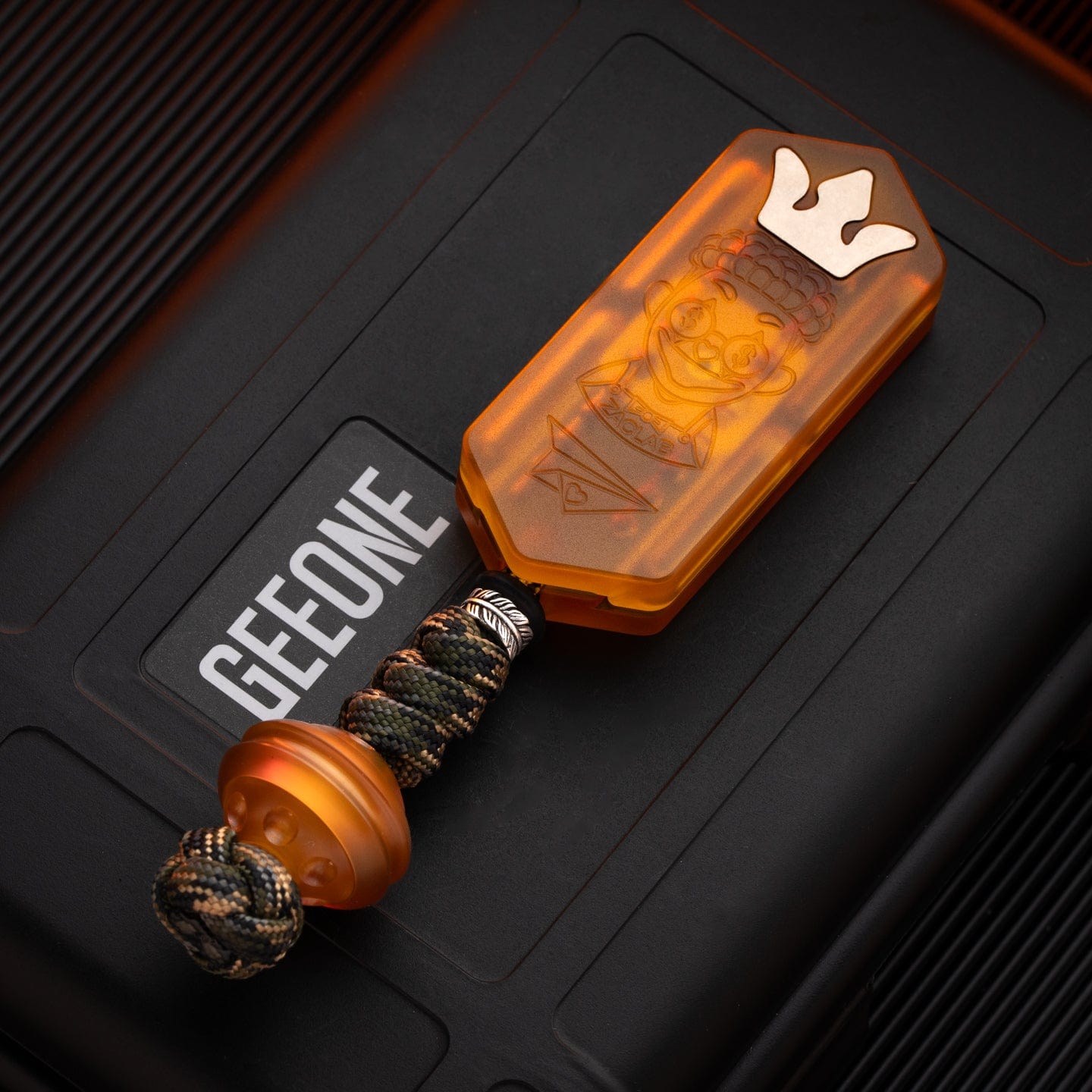 Mechanical Slider – ZACLAB Plane | Crystal Titanium Zirconium PEEK PEI Push Slider