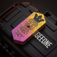 Crystal Titanium-gold pink