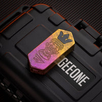 Crystal Titanium-gold pink (mini version)