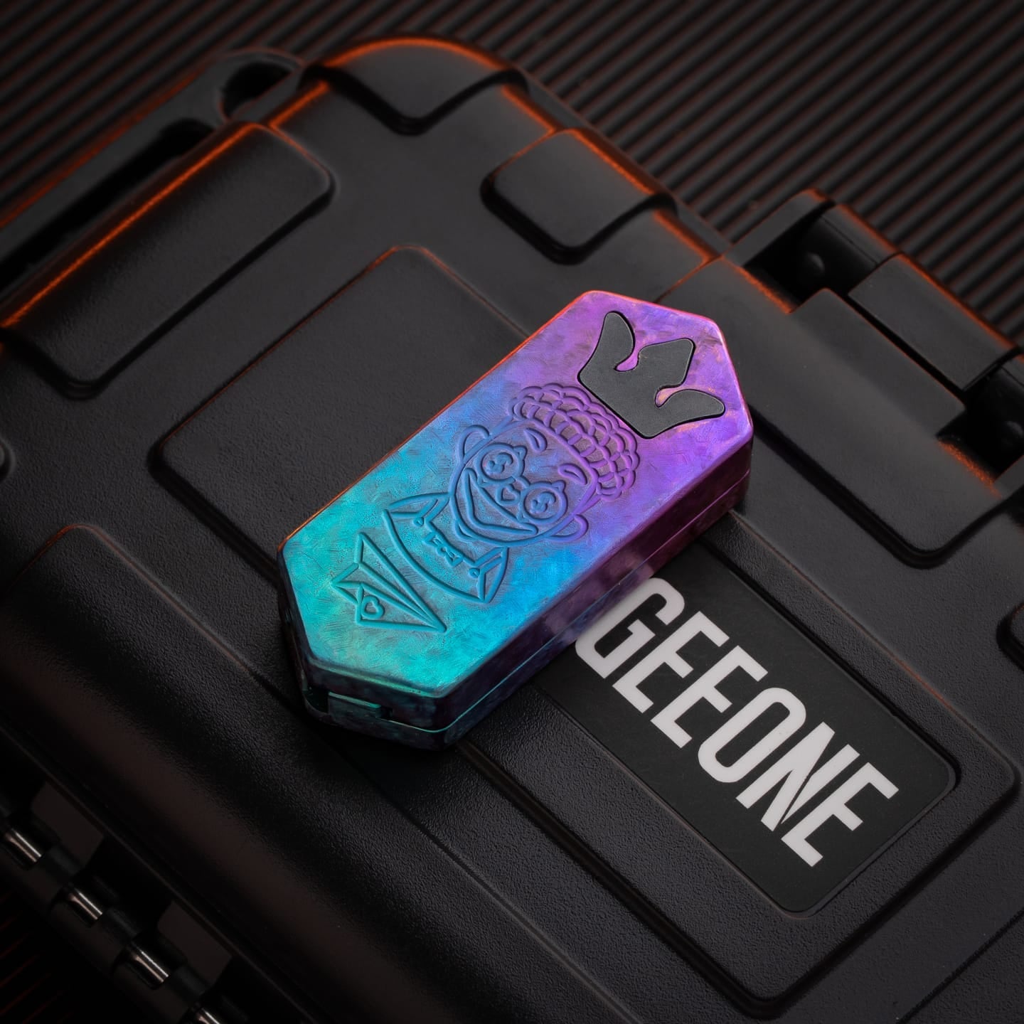 Mechanical Slider – ZACLAB Plane | Crystal Titanium Zirconium PEEK PEI Push Slider