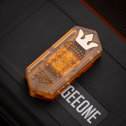 Mechanical Slider – ZACLAB Plane | Crystal Titanium Zirconium PEEK PEI Push Slider