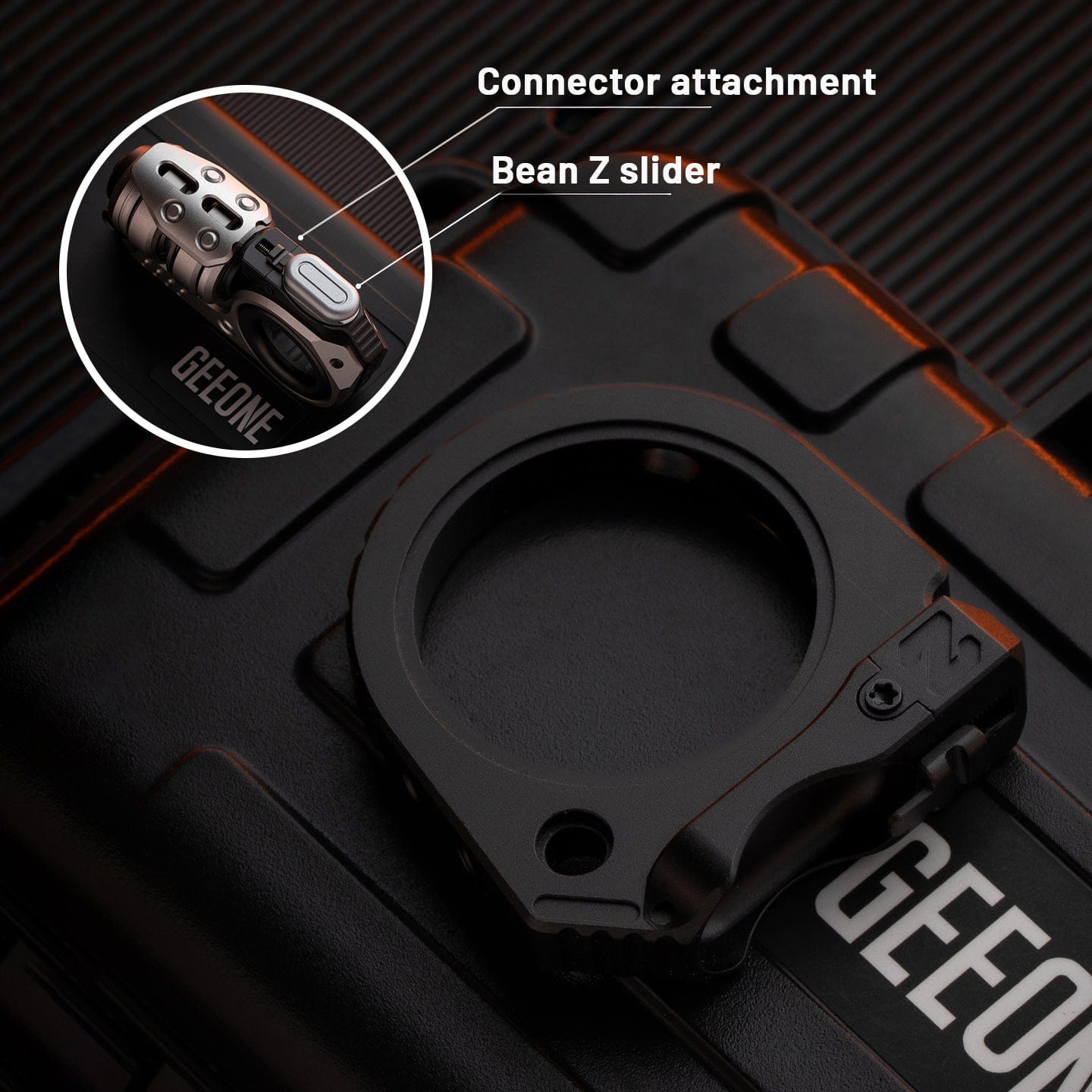 Push Slider – ZZ EDC Bean Z | Zirconium Titanium Stainless Steel PEI EDC Fidget