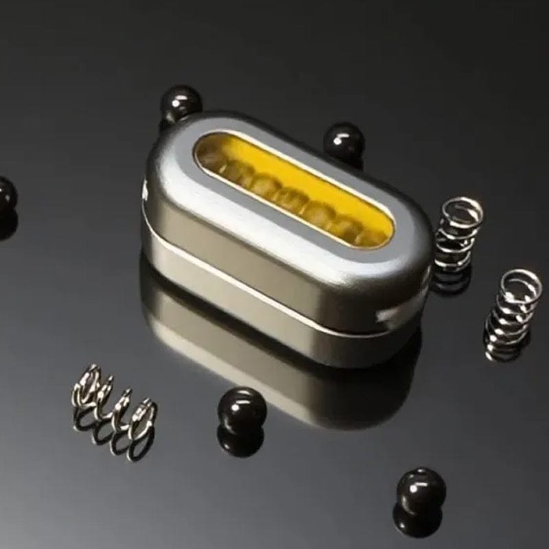 Push Slider – ZZ EDC Bean Z | Zirconium Titanium Stainless Steel PEI EDC Fidget